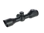 UTG SCP M432IEWQ 4 X 32 1 In. Compact Cqb Scope 36 Color Mil Dot Quick Detachable Ring Black