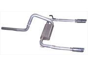 Gibson 620000 Cat Back Performance Exhaust System Dual Split Rear