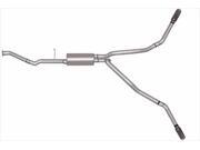 Gibson 65007 Cat Back Performance Exhaust System Dual Extreme