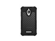 Beyond Cell DSAL7024WDE11Y02 Screen Protector Suitable for Alcatel OneTouch Fierce 7024W Duo Shield Carbon Fiber Kick Stand