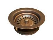 Native Trails DR340 WC 3.5 in. Disposer Trim with Basket Strainer Weathered Copper