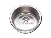 Polaris Sink P564 Circular Stainless Steel Bar Sink