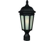 Z lite 508PHM BK Newport 1 Light Outdoor Post Lights in Black