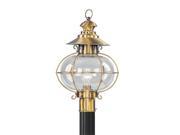Livex 2226 22 Harbor Outdoor Light Flemish Brass
