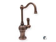 Whitehaus Collection WHFH3 C4121 BN 4.25 in. Point of use drinking water faucet with traditional spout Brushed Nickel