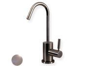 Whitehaus Collection WHFH C1403 C 4 in. Point of use drinking water faucet with gooseneck spout Polished Chrome