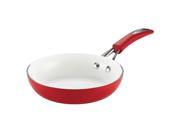SilverStone 16066 8 in. opn deep skillet Chili Red