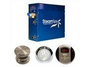 Steam Spa IN450BN Steam Spa Indulgence Package for Steam Spa 4.5kW Steam Generators; Brushed Nickel