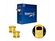 Steam Spa OA1050GD Steam Spa Oasis Package for Steam Spa 10.5kW Steam Generators; Polished Brass