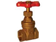 B And K Industries 100 002NL 3 8 in. IPS 200 PSI Low Lead Gate Valve