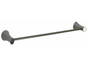 Ultra Faucets UFA21013 18 in. Brushed Nickel Contemporary Towel Bar