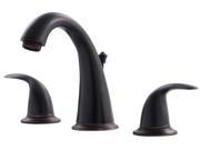 Ultra Faucets UF55015 Oil Rubbed Bronze Two Handle Lavatory Widespread Faucet