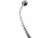 Zenith Products 35633SSP 50 in. To 72 in. Chrome Curved Shower Rod