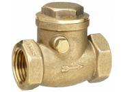 B And K Industries 101 007NL 1 .50 in. IPS Low Lead Swing Check Valve