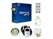 Steam Spa RYT1200CH Steam Spa Royal Touch Package with Steam Spa 12kW Steam Generators; Chrome