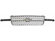 IPCW CWG GR0407I0 Chevrolet Silverado 2003 2006 Grille Oe Replacement Chrome Gray