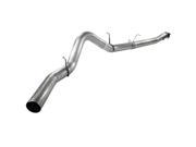 aFe Power 49 43054 Mach Force XP 4 in. DPF Back Stainless Steel Exhaust System Ford Diesel Trucks 2008 2010 V8 6.4 L