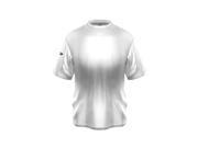 3N2 3200 06 XS Cool Short Sleeve Loose White Extra Small