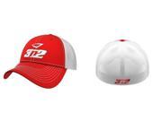 3N2 3650 3506 Y Flex Fit Classic Trucker Cap Red And White Young