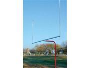 Sport play 561 445P Single Post Pitch Fork Painted Football Goal Pair