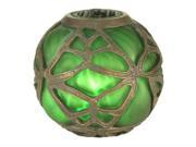 Meyda 22120 Butterfly Orb Glass Shade Green