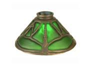 Meyda 22136 Victorian Art Glass Dragonfly Bell Shade