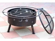 Jeco FP007 32 In. Starlight Fire Pit
