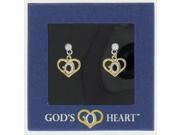 Dm Merchandising 110732 Gods Heart Drop Earrings