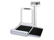 Cardinal Scale Detecto 495 30 in. X 26 in. X 2 in. Platform Wheelchair Scale Mechanical 400 Lb X 4 Oz