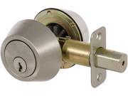 Callan KA2101 Double Cylinder Deadbolt Grade 3 Satin Nickel