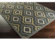 Surya Rug CAN2025 23 Rectangular Black and Gray Hand Tufted Accent Rug 2 x 3 ft.