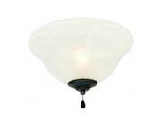 Design House 154211 3 Light Bowl Ceiling Fan Light Kit