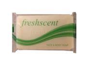 Freshscent NWI FBS1 50 Wrapped Face and Body Soap 50 per Case