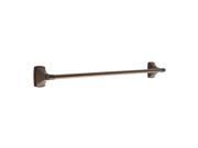 Amerock BH26504CBZ Clarendon 24 in. Towel Bar Caramel Bronze