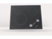 Kenyon B41706 Glacier 2 burner Cooktop black with analog control 6 .5 8 inch 120V UL