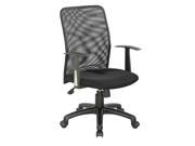 Chintaly Imports 4219 CCH Fabric Upholstered Back Office Chair