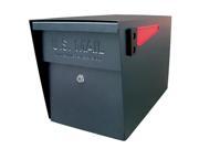 Mail Boss 7106 Curbside Security Locking Mailbox Black