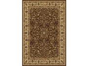 IMS 21130461003049 8 ft. x 11 ft. SUPERIOR QUALITY QUALITY AREA RUG CLASSIC COLLECTION BROWN