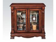 Acme Furniture 91086 GILBY 2 DOOR CURIO CABINET WITH PILASTERS
