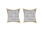 Gold and Diamonds EF7553 0.33CT DIA MICRO PAVE EARRING Size 7