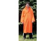 Orange Fluorescent Raincoat Large