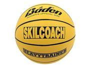 Baden BHT6R 00 F SkilCoach Official Heavy Trainer Yellow Rubber Basketball Size 28.5 in.