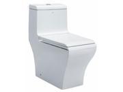 EAGO TB356 White Dual Flush Eco Friendly Ceramic Toilet One Piece