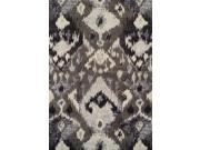 Dalyn MG525PE5X8 5 ft. 3 in. x 7 ft. 7 in. Modern Greys Pewter Area Rug