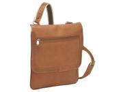 Piel Leather 2817 Small Vertical Messenger Saddle