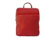 Piel 2401 RD Red Front Pocket Backpack