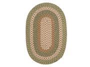Colonial Mills FM69R120x 120 Pattern Made Green Multi 10 ft. round Rug