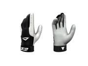 3N2 3810 0106 M Pro Gloves Black And White Medium