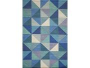 Momeni DELHIDL 44BLU5080 Delhi 5 ft. x 8 ft. Rug Blue