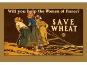 Buy Enlarge 0 587 01137 8C12X18 Save Wheat Canvas Size C12X18